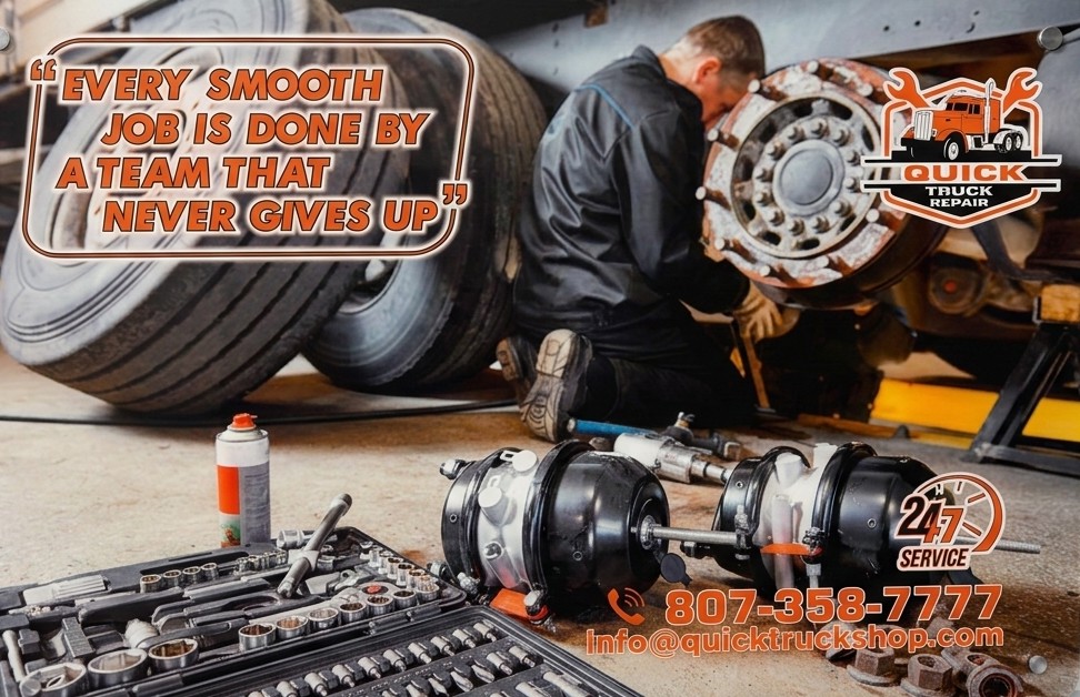 Quick Truck Repair technician at work